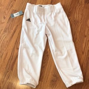 WOMEN’S BRAND NEW CLIMALITE ADIDAS SOFTBALL PANTS
